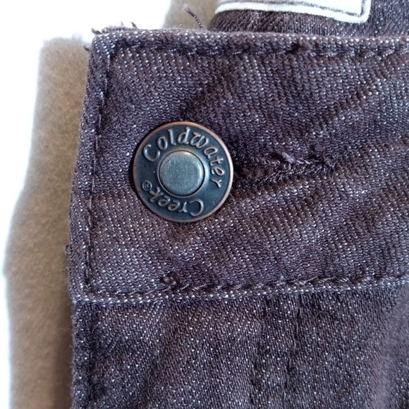 Coldwater Creek Brown Boot Cut Jeans Size 8 - Picture 3 of 13